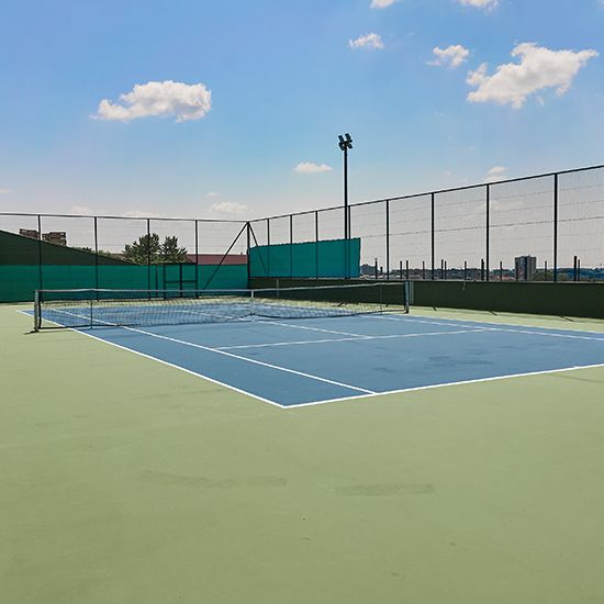 Godrej Emerald Waters - tennis court and outdoor sports facilities