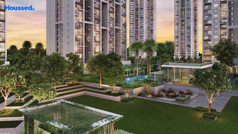 Godrej Infinity swimming pool and clubhouse amenities