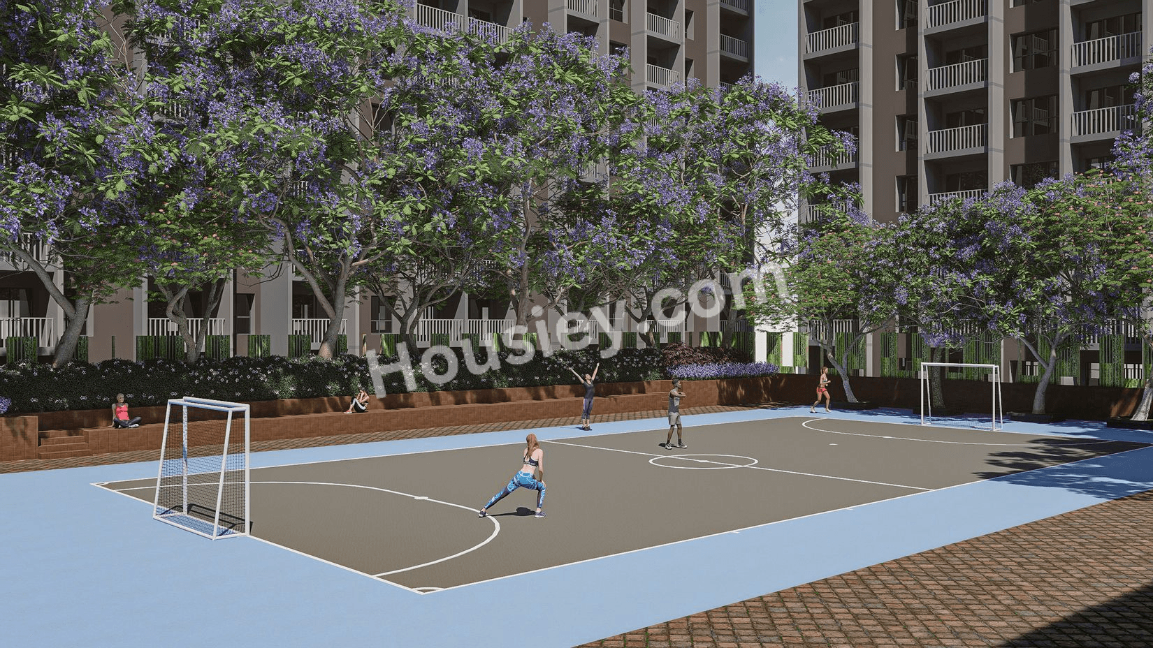 Kohinoor Central Park Phase 1 3 BHK Duplex floor plan