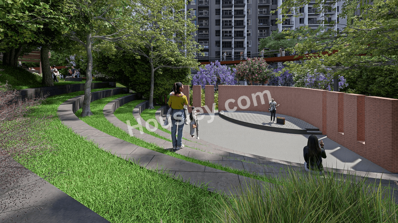 Kohinoor Central Park Phase 1 3 BHK Standard floor plan