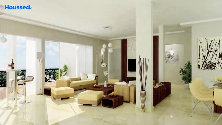 Kolte Patil 24K Glitterati sample apartment modular kitchen