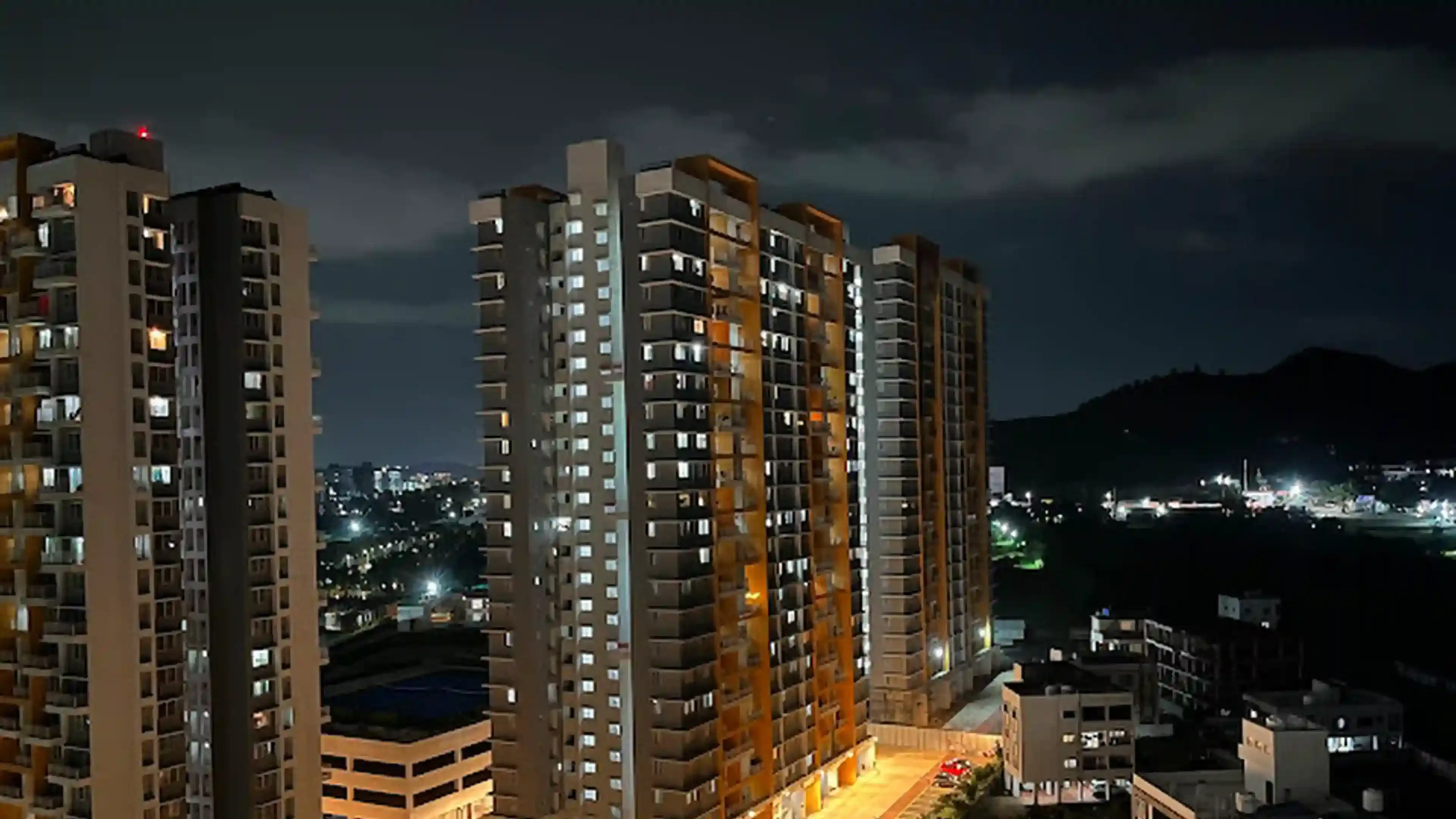 Kolte Patil 24K Stargaze Bavdhan apartment interior with balcony view
