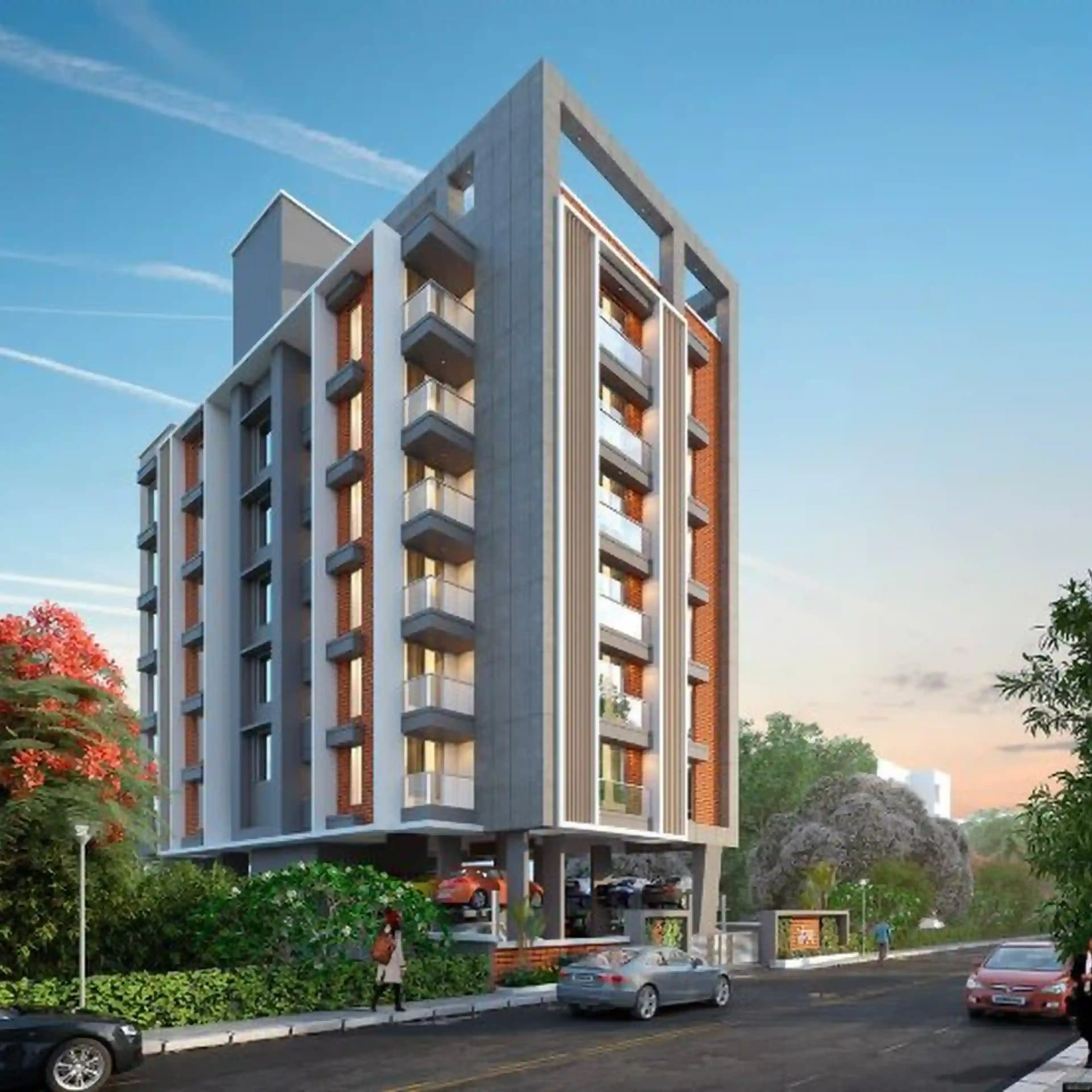 Pandit Javdekar Toran - boutique residential building facade