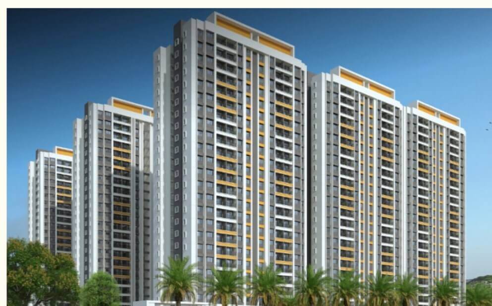 Pride World City Boston phase tower elevation with 28-floor high-rise buildings