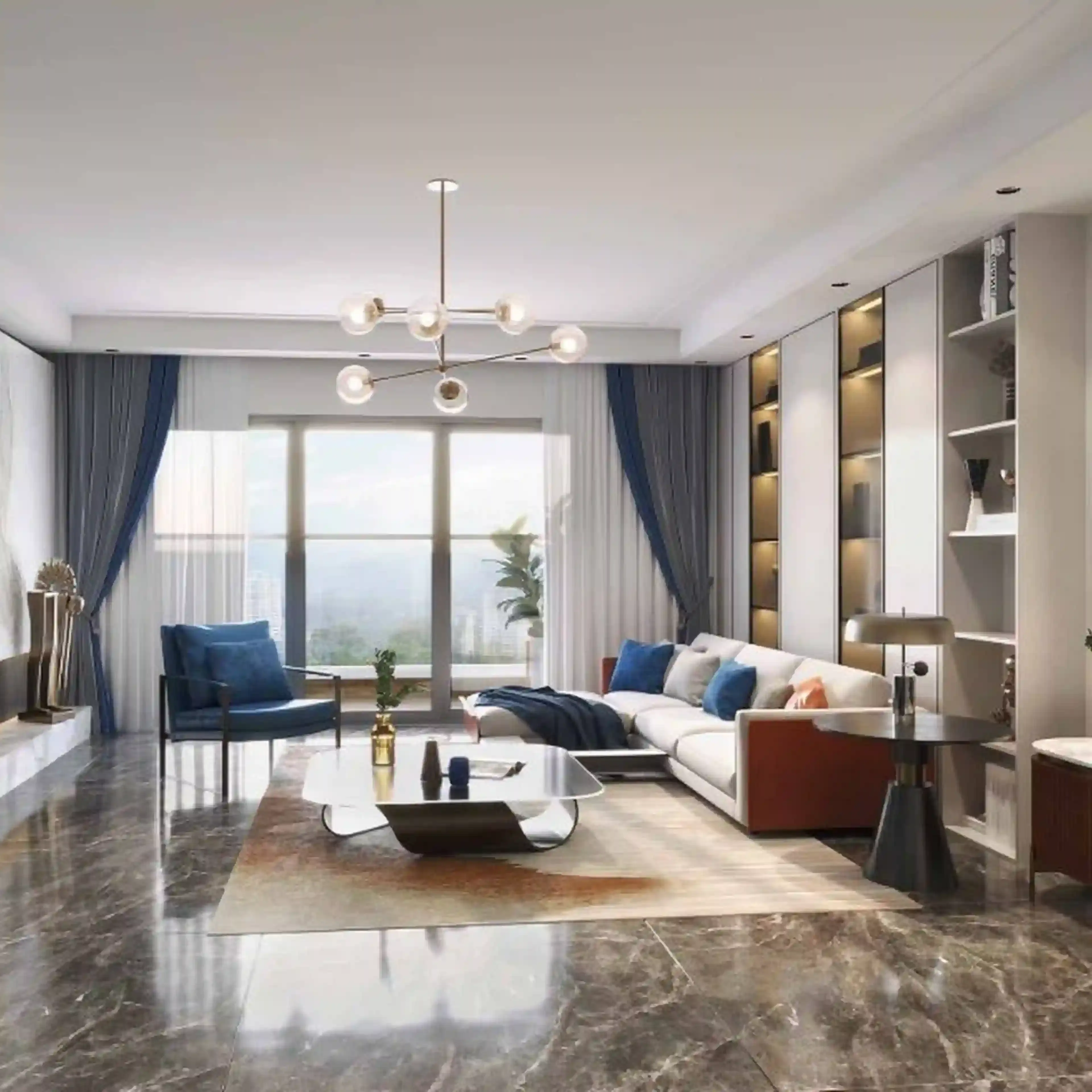 Pristine Kyra Viman Nagar - amenity deck view