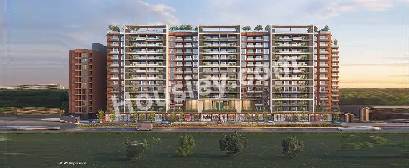 Pristine Kyra Viman Nagar - full project elevation