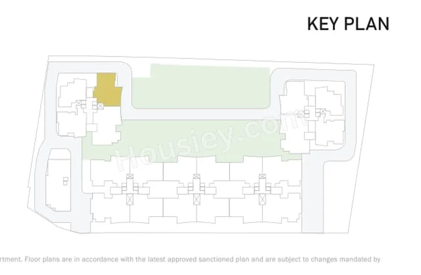 Pristine Kyra Viman Nagar - master site plan