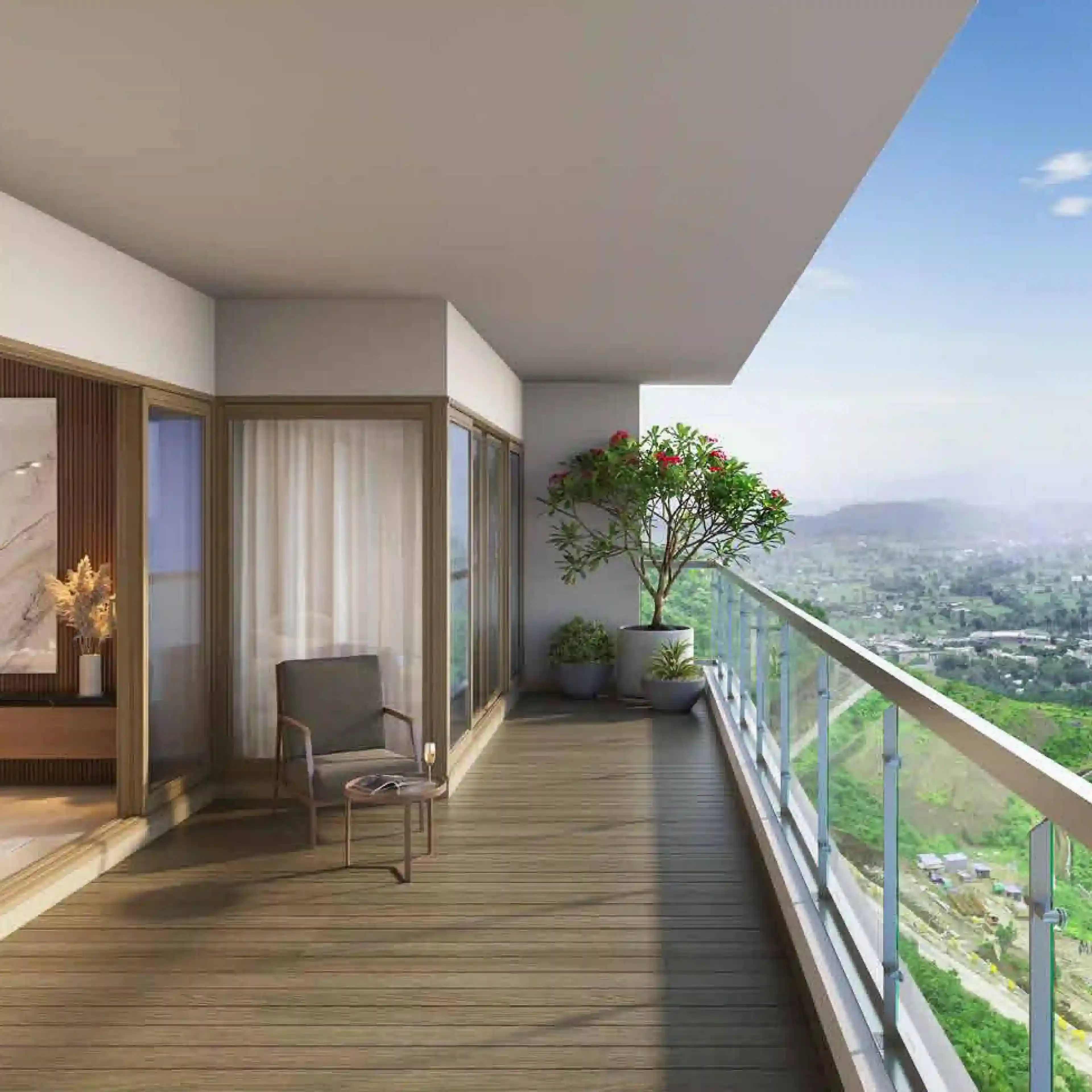 Shapoorji Pallonji Vanaha Golfland - landscape view