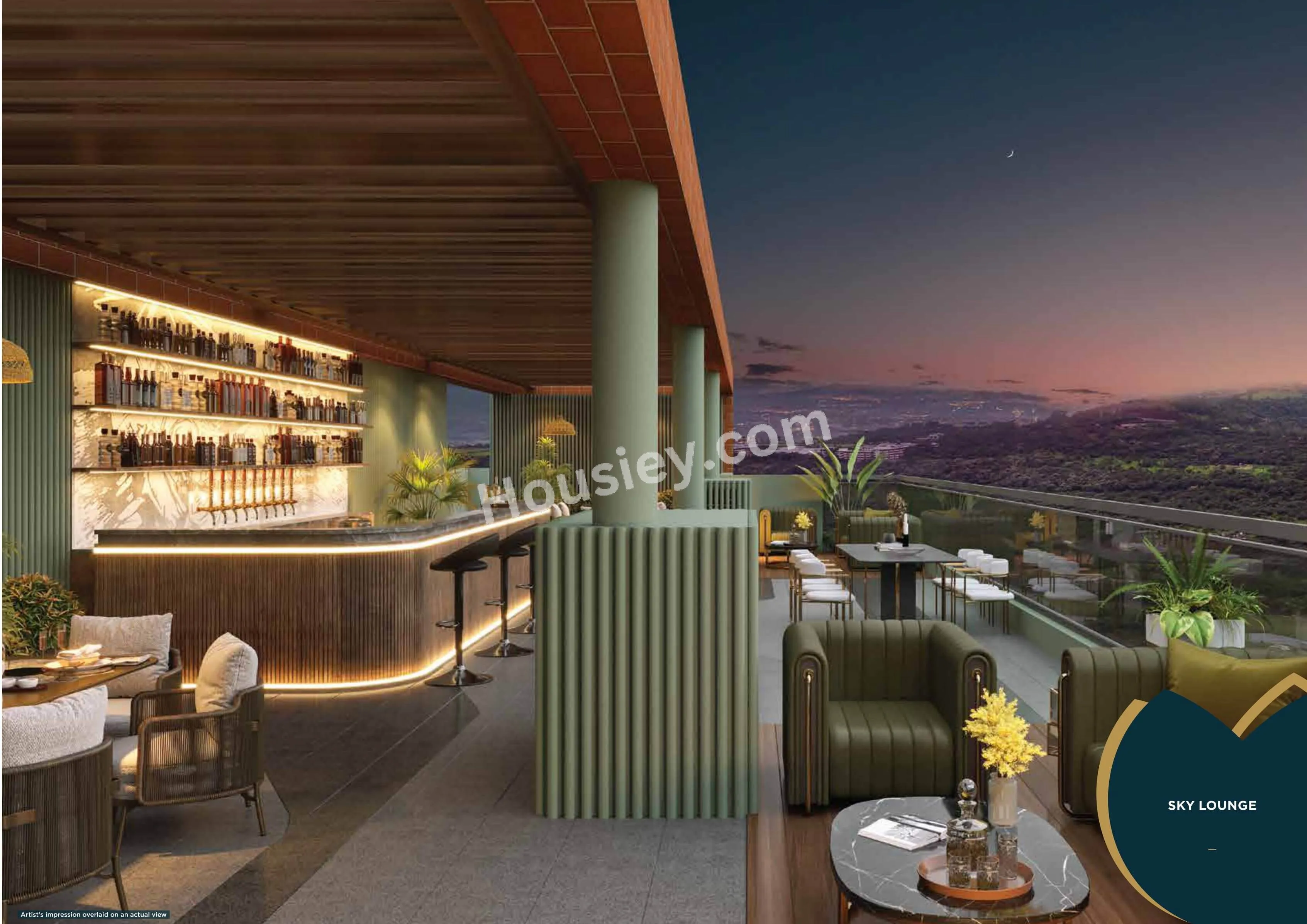 Shapoorji Pallonji Vanaha Golfland - sky lounge