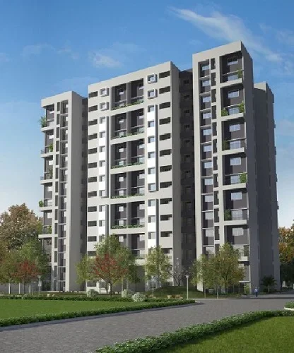 Sobha Orion landscaped walking area within the complex