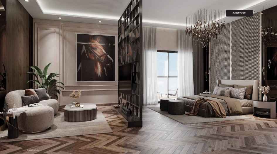 Supreme Towers Phase I - master bedroom interior