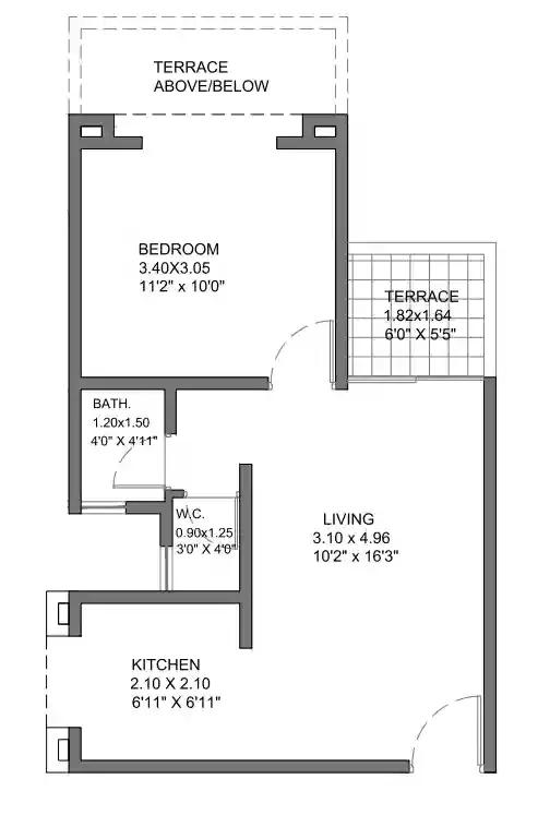 VTP Pegasus Kharadi - apartment interior reference