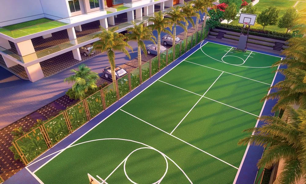VTP Verve multipurpose sports court and half basketball court